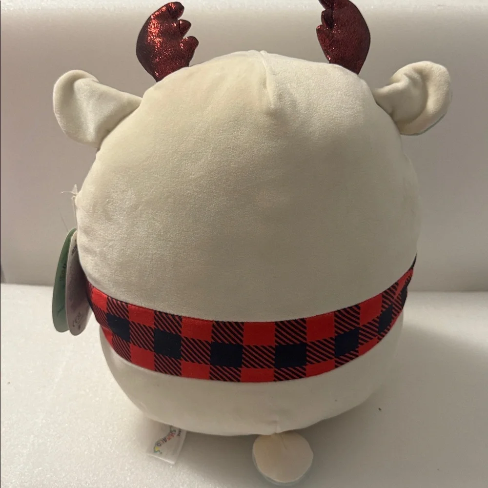 Squishmallows Cream Plush raindeer squishmallow Mathew 13 inches